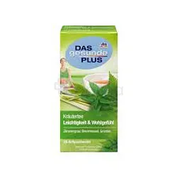 DAS GESUNDE PLUS TISANE MINCEUR THE VERT CITRON POIROT BOITE DE 25