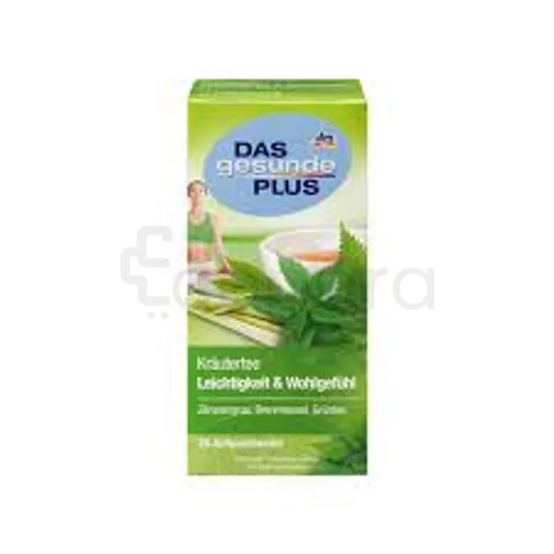 DAS GESUNDE PLUS TISANE MINCEUR THE VERT CITRON POIROT BOITE DE 25