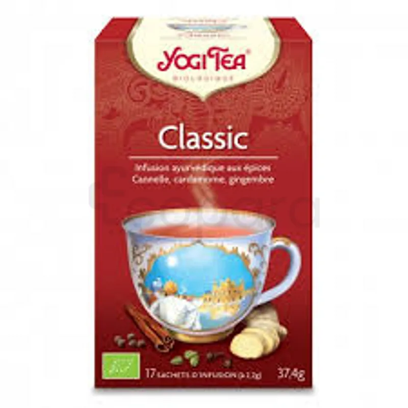 YOGI TEA INFUSION CLASSIC BOITE DE 17 SACHETS