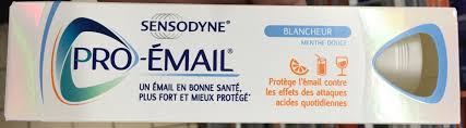 SENSODYNE PRO-EMAIL DENTIFRICE BLANCHEUR MENTHE DOUCE 75ML