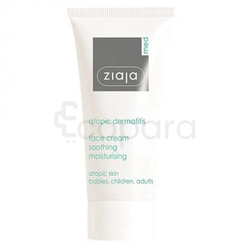 ZIAJA MED ATOPIC CREME DE VISAGE APAISANTE ET HYDRATANTE 50ML
