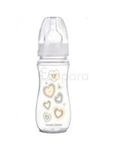 CANPOL BABIES BIBERON ANTI-COLIQUE EASYSTART BEIGE 240ML REFERENCE 35/217
