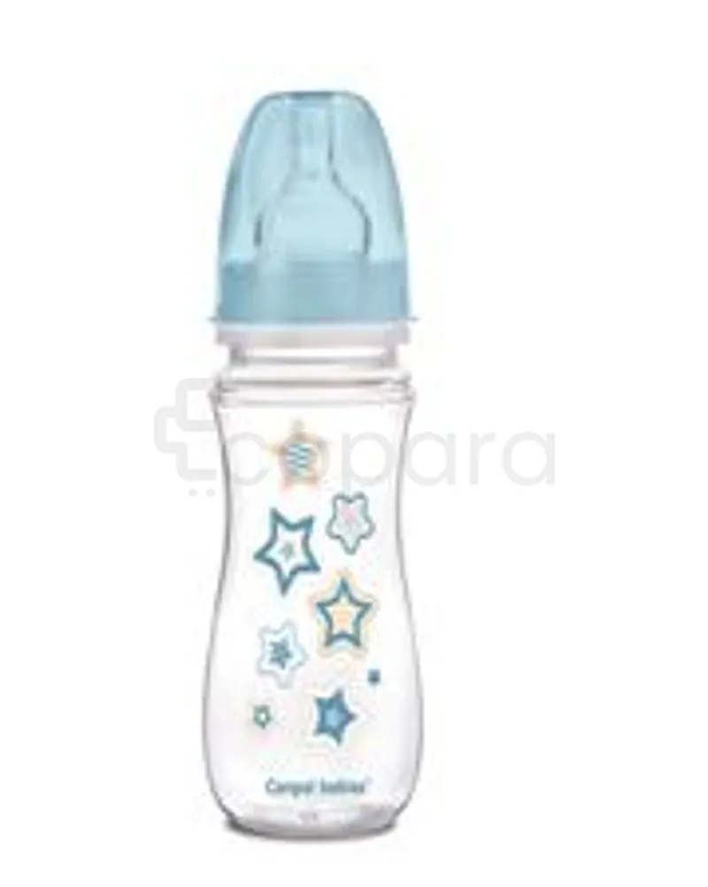 CANPOL BABIES BIBERON ANTI-COLIQUE EASYSTART BLEU 240ML REFERENCE 35/217