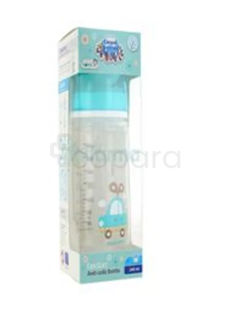 CANPOL BABIES BIBERON ANTI-COLIQUE EASYSTART BLEU 240ML REFERENCE 35/221