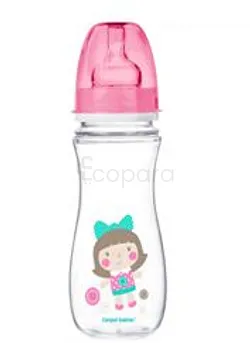 CANPOL BABIES BIBERON ANTI-COLIQUE EASYSTART ROSE 240ML REFERENCE 35/221