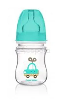 CANPOL BABIES BIBERON ANTI-COLIQUE EASYSTART BLEU 120ML REFERENCE 35/220