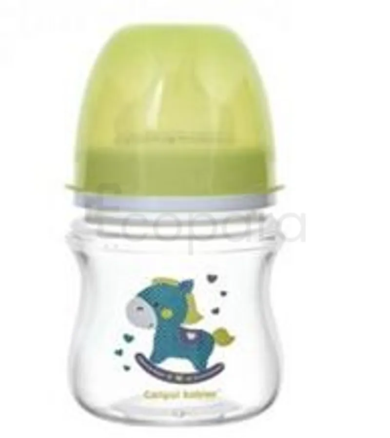CANPOL BABIES BIBERON ANTI-COLIQUE EASYSTART VERT 120ML REFERENCE 35/220