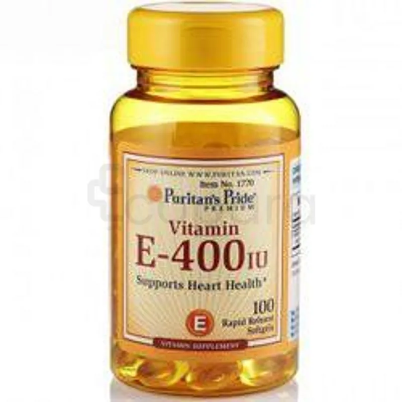 PURITAN'S PRIDE VITAMINE E-400IU WITH SELINIUM 50MG BOITE DE 100 CAPSULES