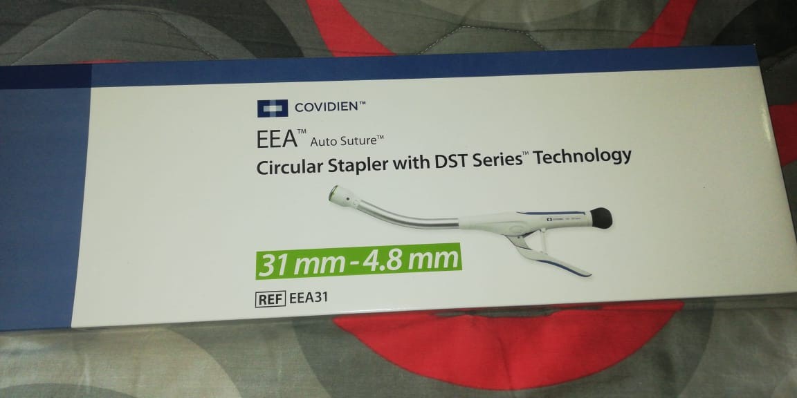 COVIDIEN EEA AUTO SUTURE CIRCULAR STAPLER WITH DST 31MM REFERENCE EEA31
