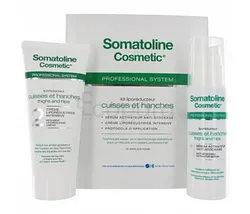 SOMATOLINE COSMETIC KIT LIPOREDUCTEUR CUISSES ET HANCHES SERUM 150ML + CREME 200ML