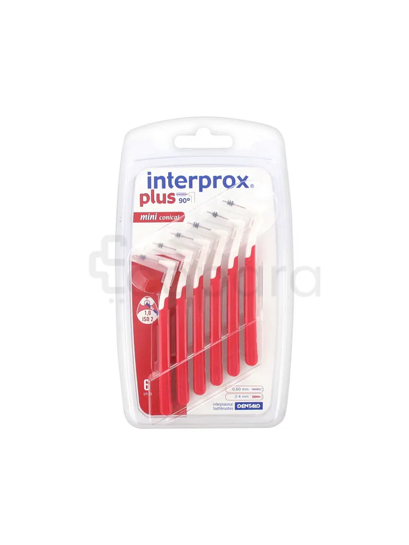 INTERPROX PLUS 2G MINI CONICAL 0.6MM BOITE DE 6