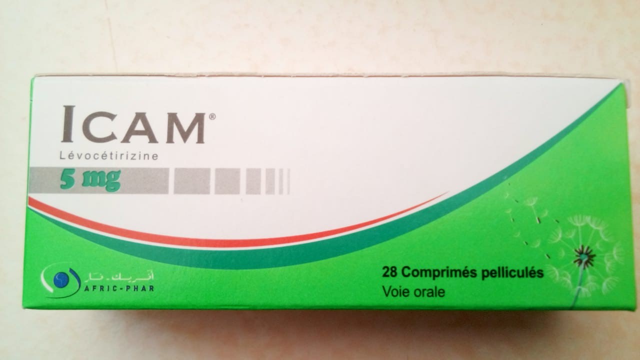 ICAM 5MG BOITE DE 28 COMPRIMES