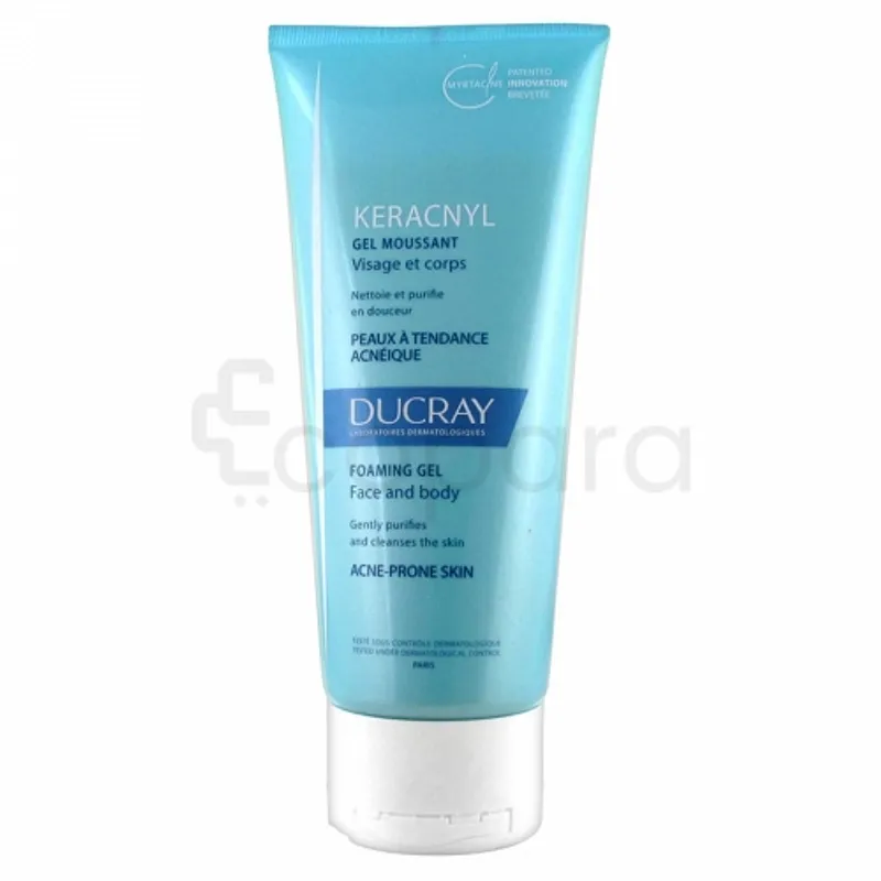 DUCRAY KERACNYL GEL MOUSSANT VISAGE ET CORPS 100ML