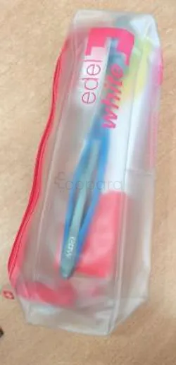 EDEL WHITE TROUSSE DE VOYAGE BROSSE A DENTS + DENTIFRICE + FILE DENTAIRE