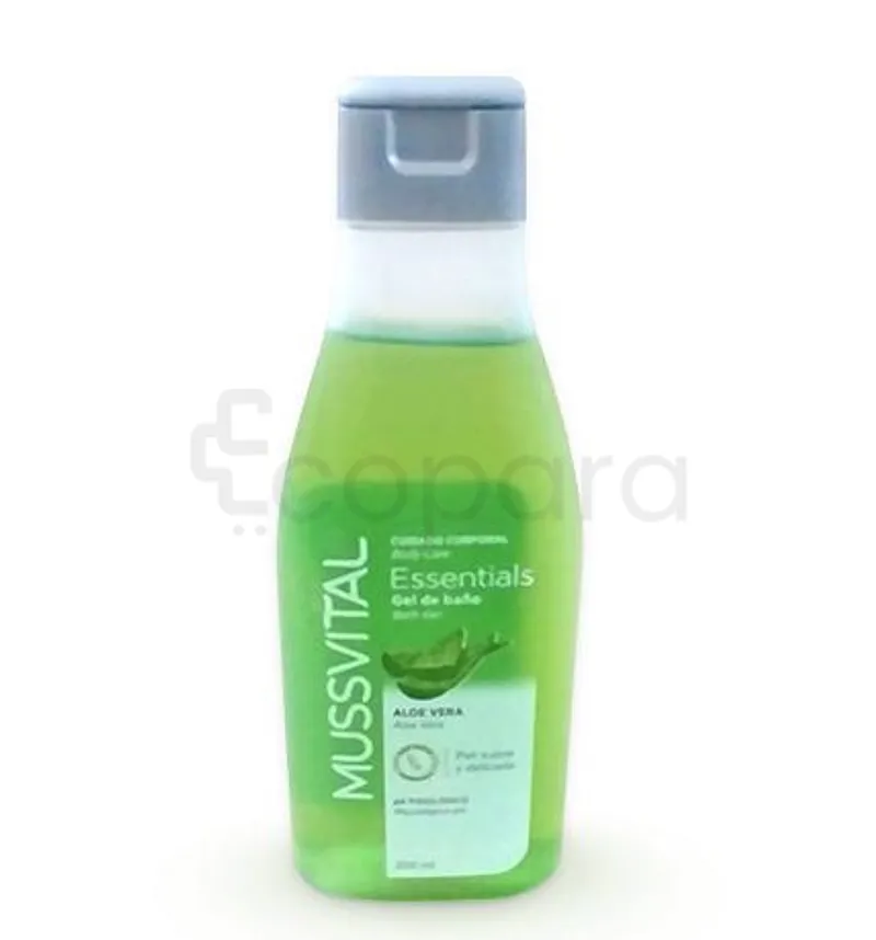 MUSSVITAL ESSENTIALS GEL ALOE VERA 200ML