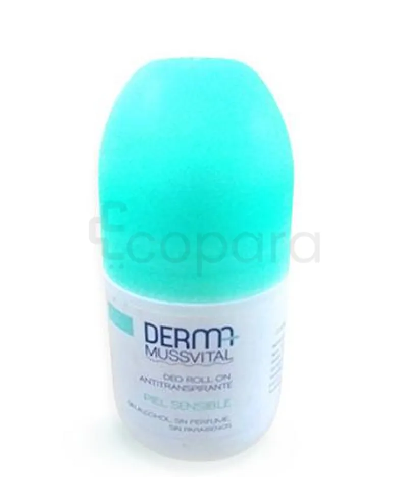 MUSSVITAL DEODORANT ROLL-ON ANTI-TRANSPIRANT PEAUX SENSIBLES 75ML