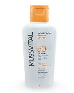 MUSSVITAL PHOTOPROTECTEUR PEDIATRICS ADULTS LAIT FLUIDE SPF50+ 100ML