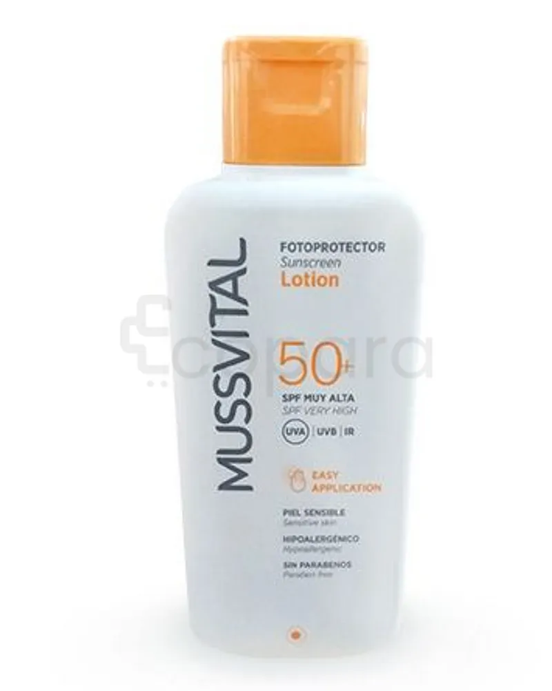 MUSSVITAL PHOTOPROTECTEUR PEDIATRICS ADULTS LAIT FLUIDE SPF50+ 100ML