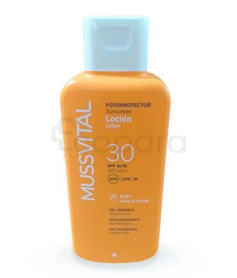 MUSSVITAL PHOTOPROTECTEUR LOTION SOLAIRE SPF30+ 200ML