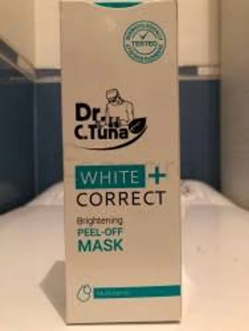 FARMASI DR C.TUNA WHITE+ CORRECT BRIGHTENING PEEL OFF MASK 80ML