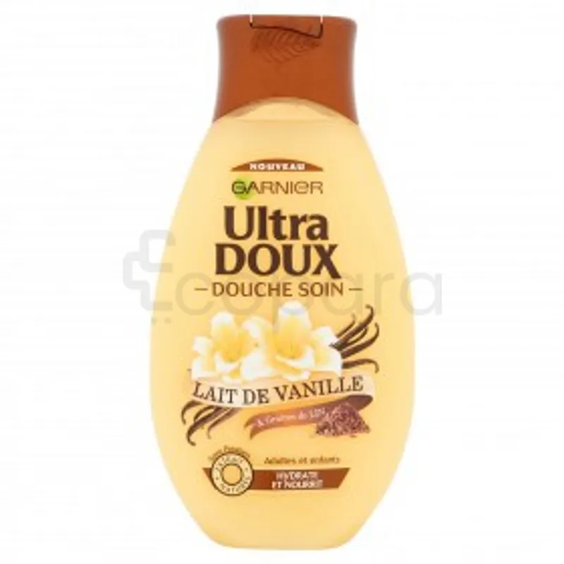 GARNIER ULTRA DOUX DOUCHE SOIN AU LAIT DE VANILLE 250ML