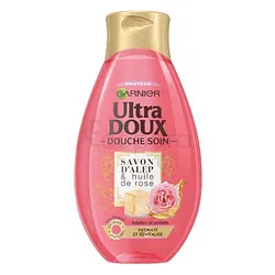 GARNIER ULTRA DOUX DOUCHE SOIN SAVON D'ALEP ET HUILE DE ROSE 250ML