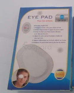 OPTIFIX EYE PAD POUR LES ENFANTS MARRON BOITE DE 10 COMPRESSES OCULAIRES