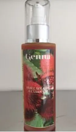 GENNA HUILE SOLAIRE À L'URUCUM 100ML