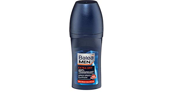 BALEA MEN DEODORANT EXTRA DRY ANTI-TRANSPIRANT SCHUTZT EFFEKTIV ET ERFRISCHT 50ML