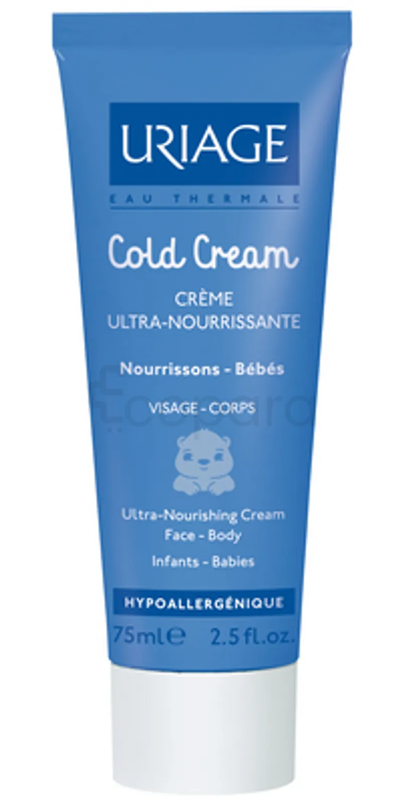 URIAGE COLD CREME CREME ULTRA-NOURRISSANTE NOURRISSONS BEBES 75ML