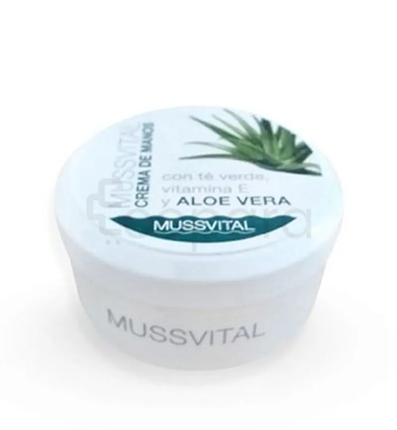 MUSSVITAL CREME DE MAINS ALOE VERA POT 200ML