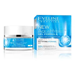 EVELINE NEW AQUA HYBRID GEL FORMULA ULTRA HYDRATANT JOUR NORMAL AND COMBINATION SKIN 50ML