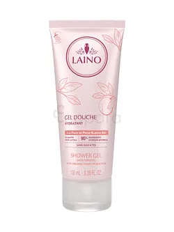 LAINO GEL DOUCHE A LA PULPE DE PECHE BLANCHE BIO 100ML