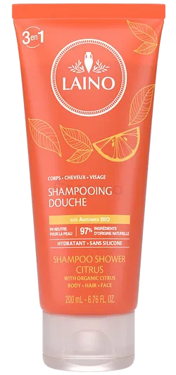 LAINO SHAMPOOING DOUCHE AGRUMES BIO 100ML