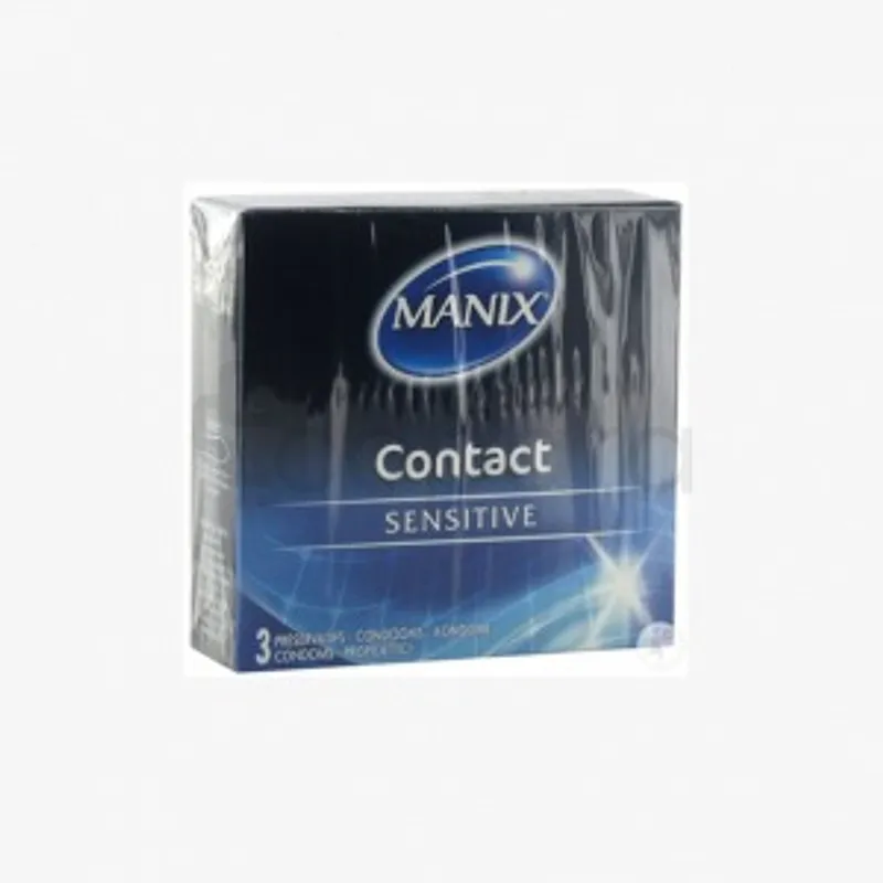 MANIX CONTACT SENSITIVE BOITE DE 3
