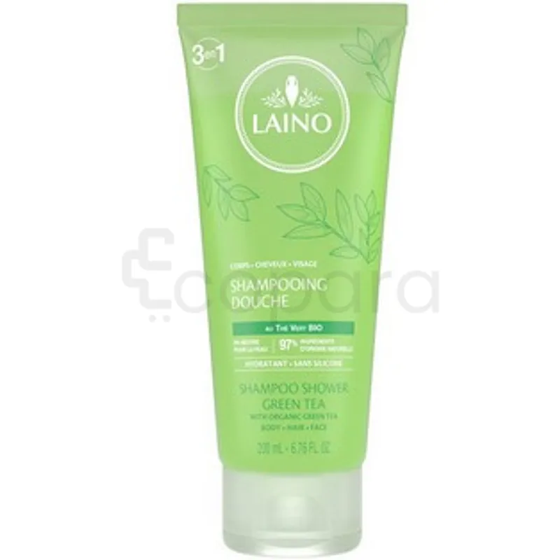 LAINO SHAMPOOING DOUCHE 3EN1 THE VERT BIO 100ML
