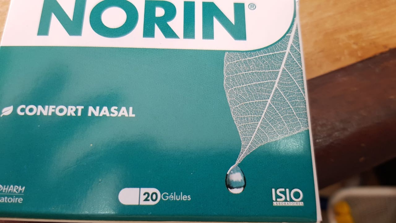 NORIN CONFORT NASAL BOITE DE 20 GELULES