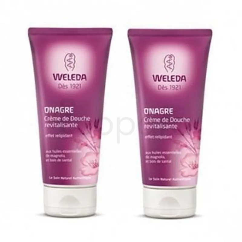 WELEDA PACK DUO ONAGRE CREME DOUCHE REVITALISANTE 200ML