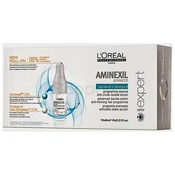 L'OREAL SERIE EXPERT AMINEXIL + OMÉGA 6 PROGRAMME AVANCE ANTI-CHUTE DOUBLE ACTION 10*6ML