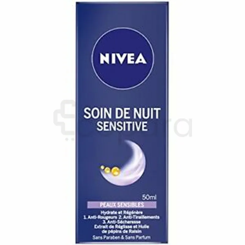 NIVEA SOIN DE NUIT SENSITIVE 50ML