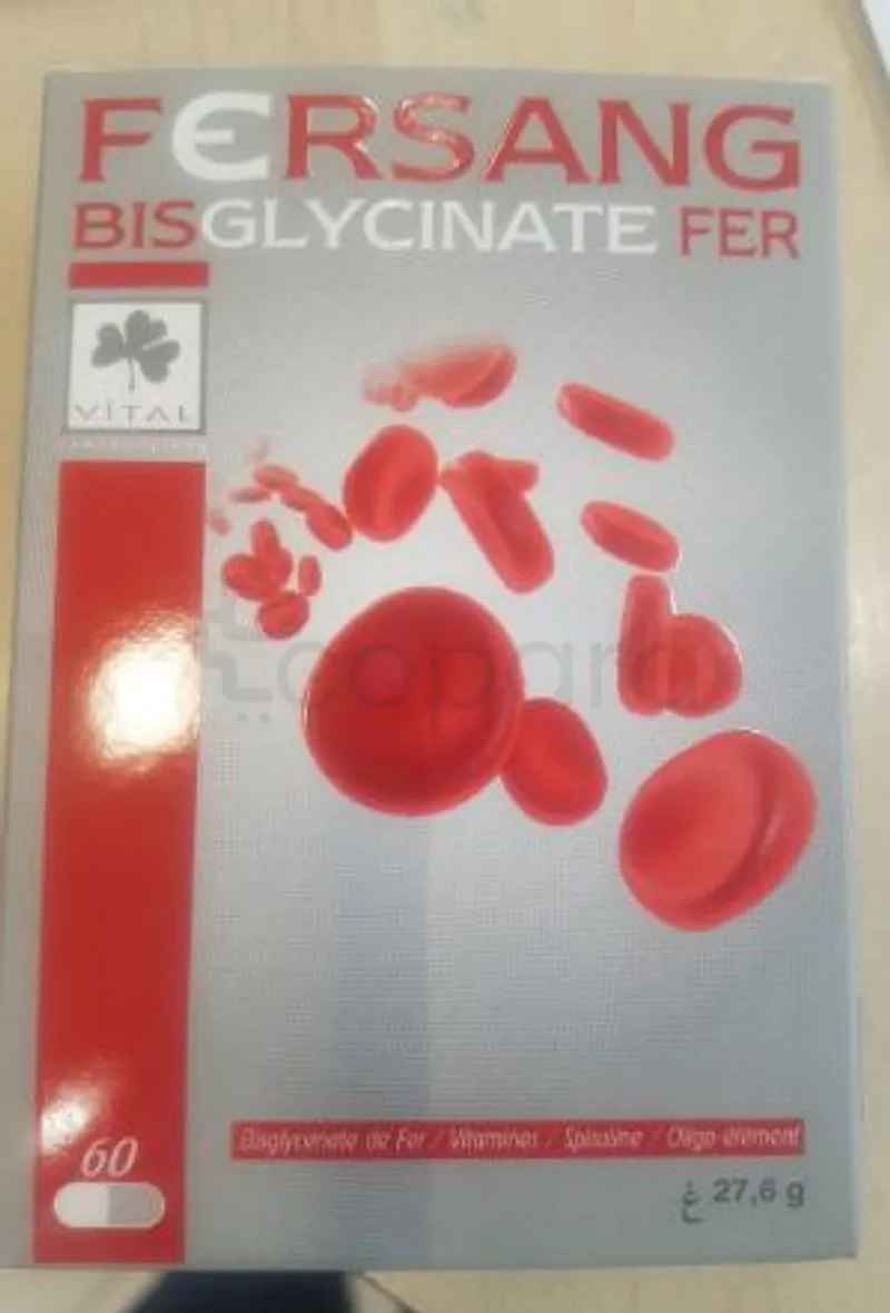 FERSANG BIS GLYCINATE FER BOITE DE 60 COMPRIMES