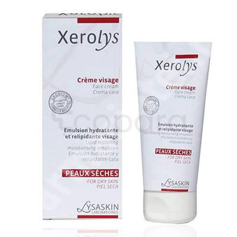 LCA PHARMA XEROLYS CREME VISAGE PEAUX SECHES 50ML