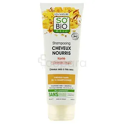 SO'BIO ETIC SHAMPOOING CHEVEUX NOURRIS KARITE + CERAMIDES D'ARGAN 250ML