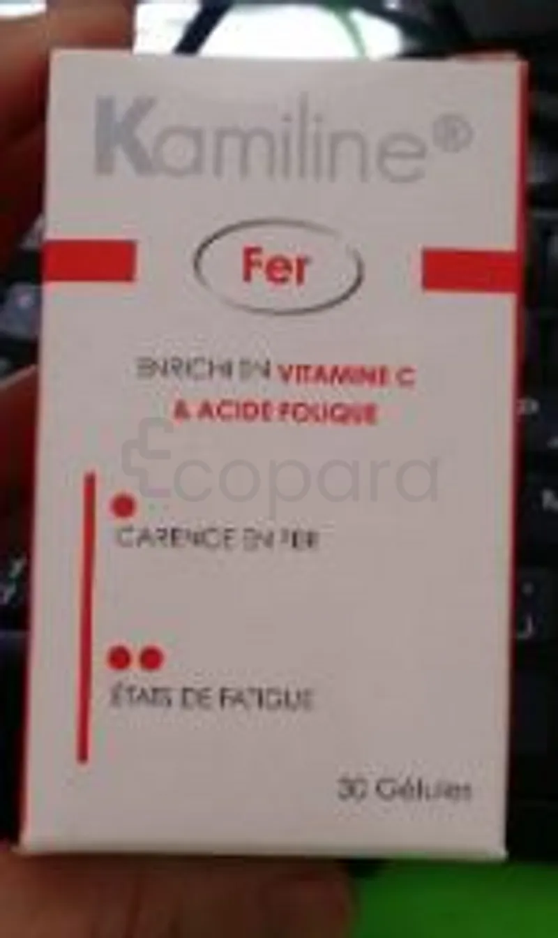 KAMILINE FER BOITE DE 30 GELULES