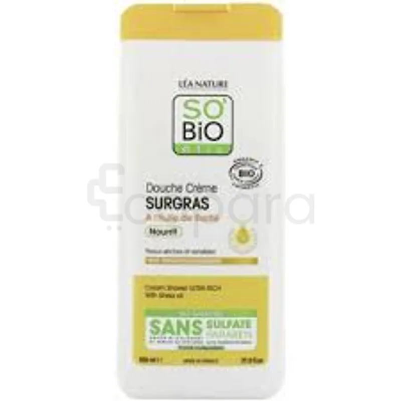 SO'BIO ETIC DOUCHE CREME SURGRAS A L HUILE DE KARITE 650ML