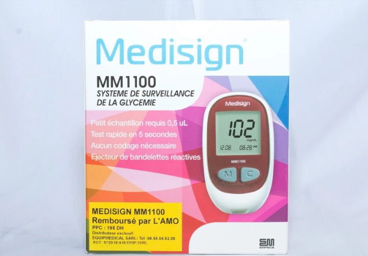 MEDISIGN SYSTEME DE SURVEILLANCE DE LA GLYCEMIE REFERENCE MM1100