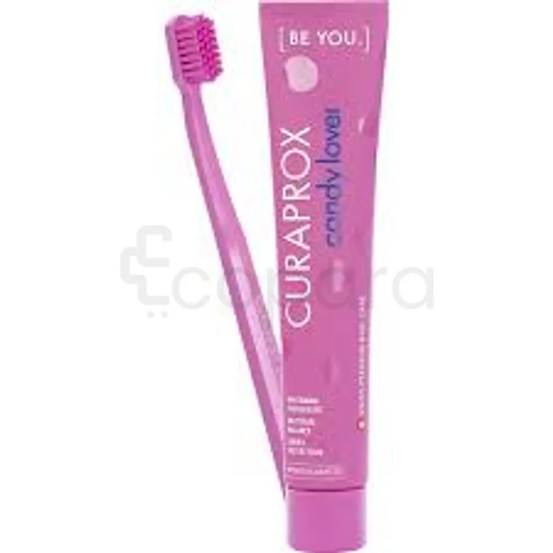 CURAPROX BE YOU CANDY LOVER DENTIFRICE 90ML + BROSSE A DENTS
