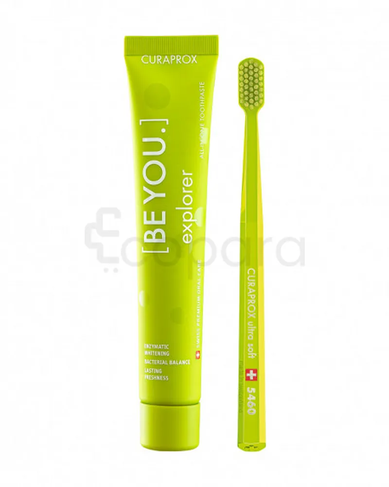 CURAPROX BE YOU EXPLORER DENTIFRICE 90ML + BROSSE A DENTS