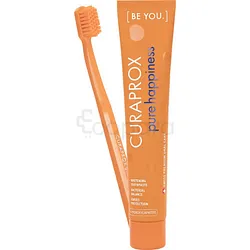 CURAPROX BE YOU PURE HAPPINESS DENTIFRICE 90ML + BROSSE A DENTS