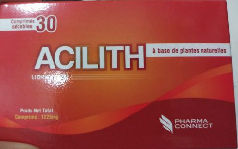 ACILITH BOITE DE 30 COMPRIMES SECABLES